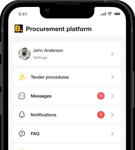 Procurement Platform Story 3