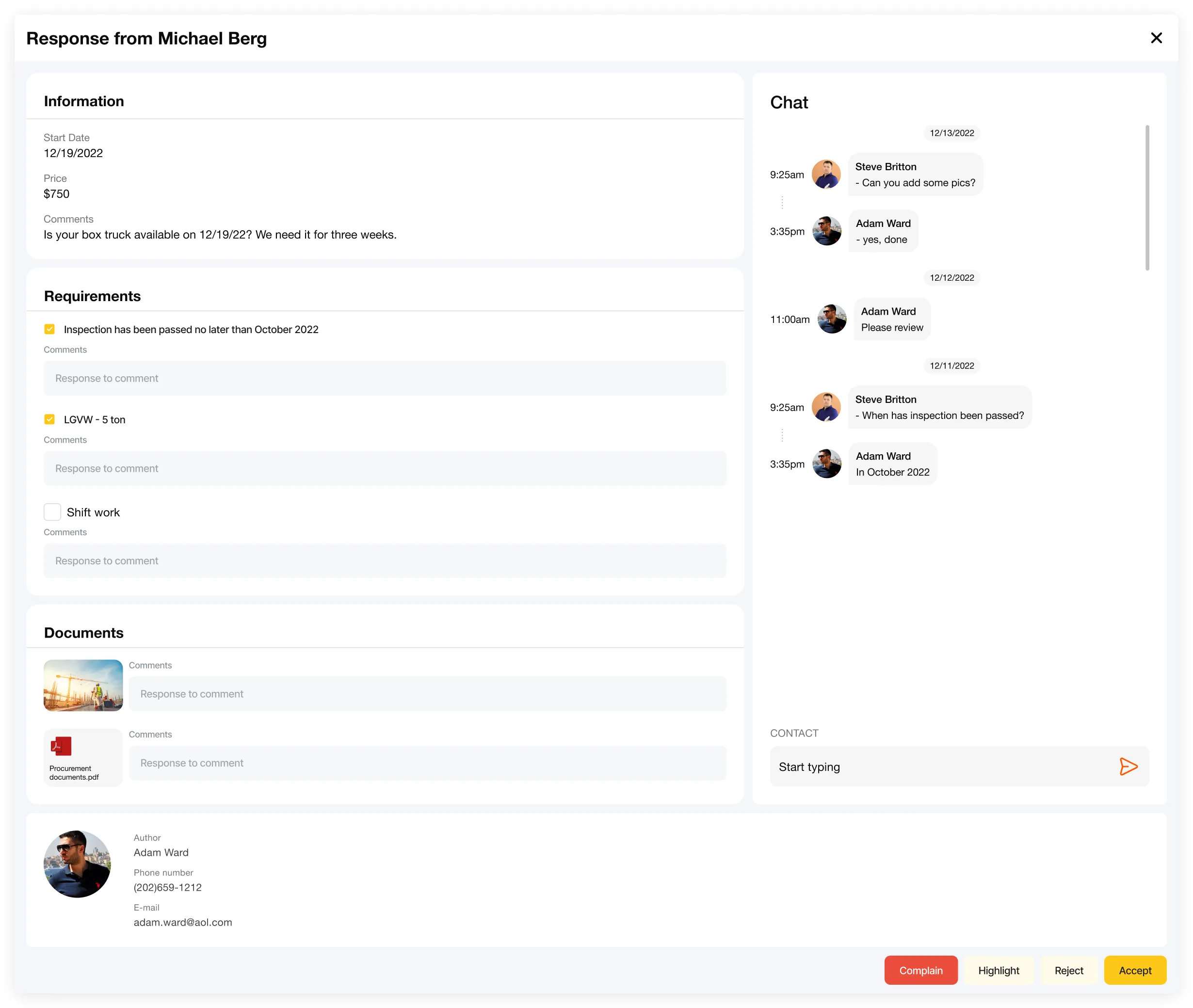 DispatchHub Story 1
